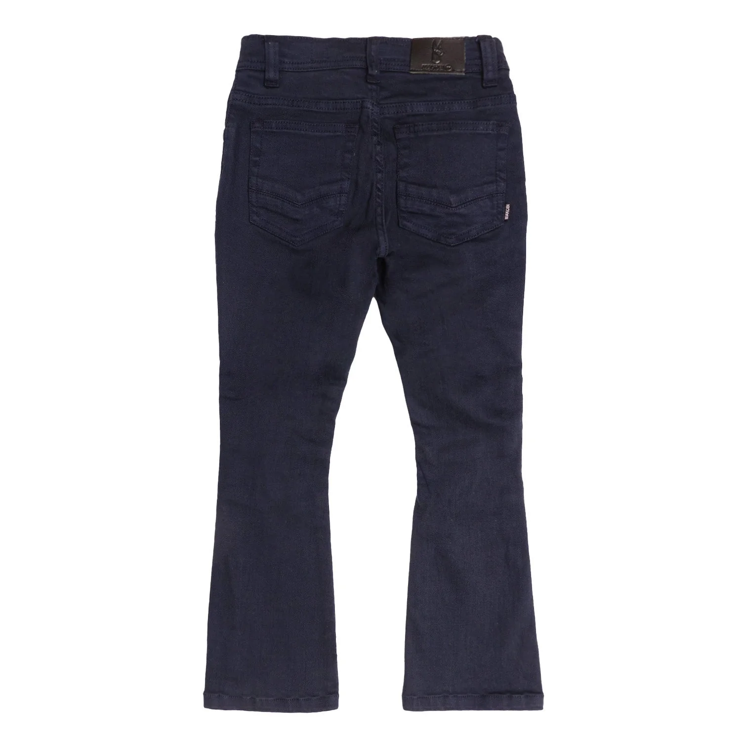 B1941 Makobi Kids  Monogram Jeans - Navy - Image 4