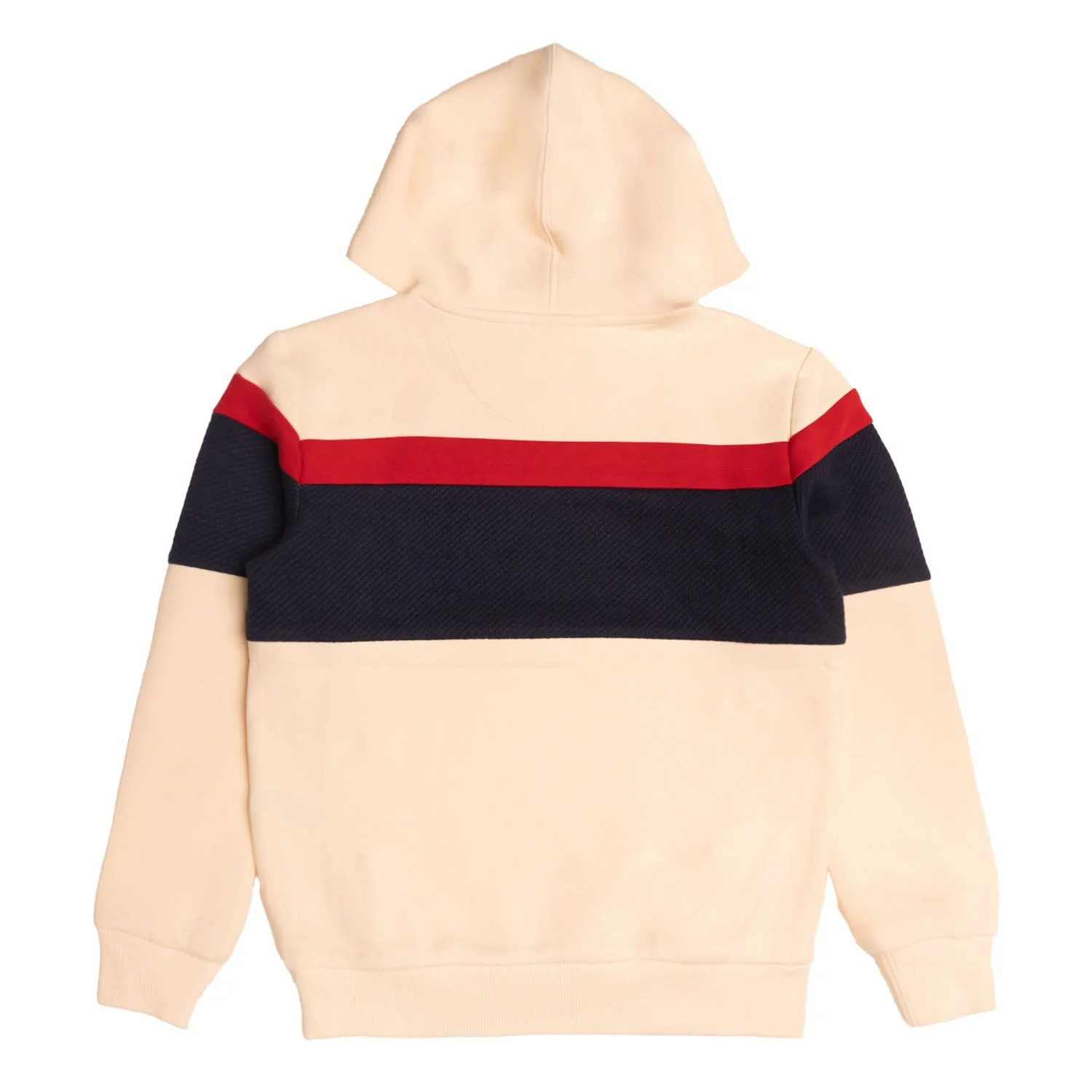 B5941 Makobi Kids Monogram Hoodie - Natural - Image 4