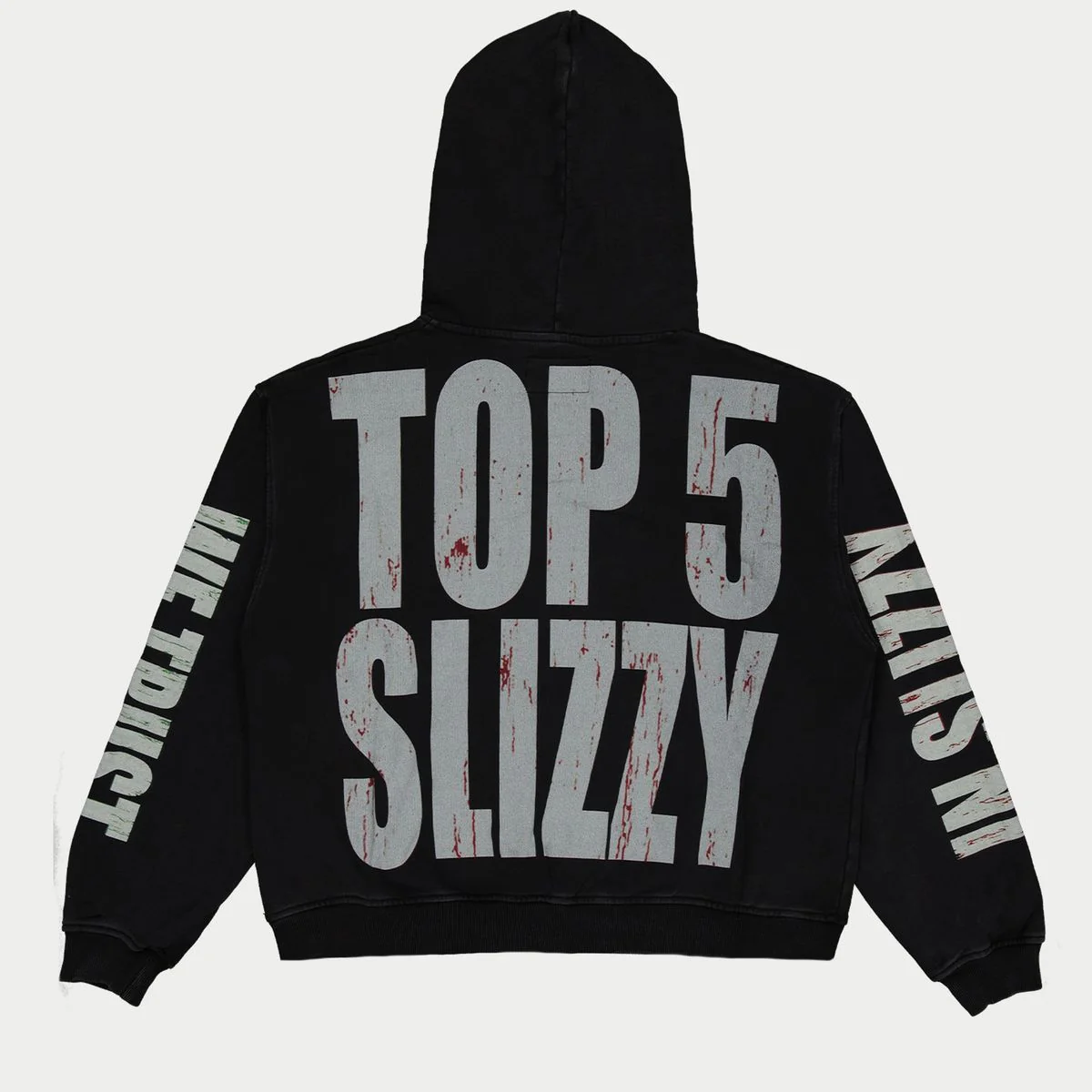 Godspeed Top 5 Slizzy VVS Hoodie (Black Wash) (Top-5-Slizzy-Vvs-Hoodie-Black-Wash) - Image 3