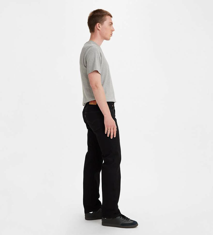 Levi's 501 Original Fit Men's Jeans - Black - Image 2