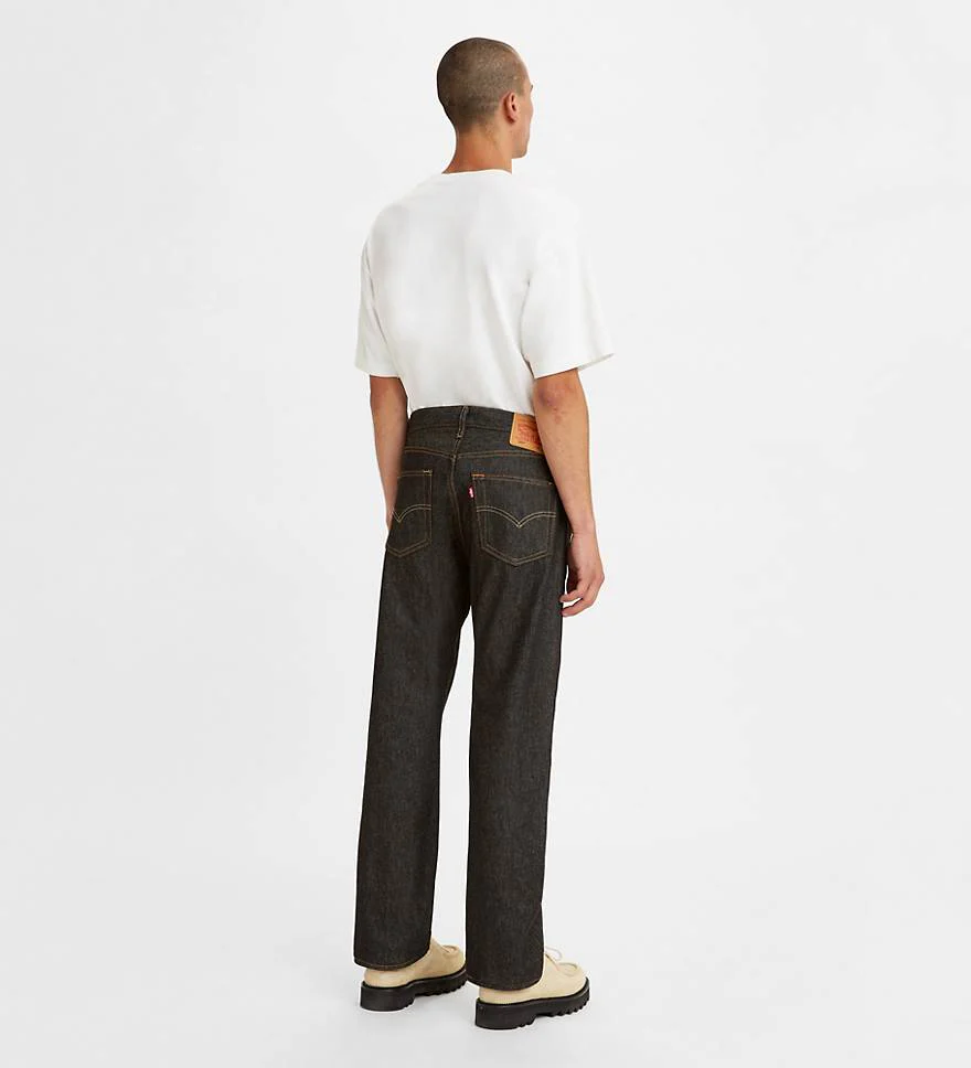 Levi's 501 Original Shrink-To-Fit Men's Jeans  - Black - Image 3
