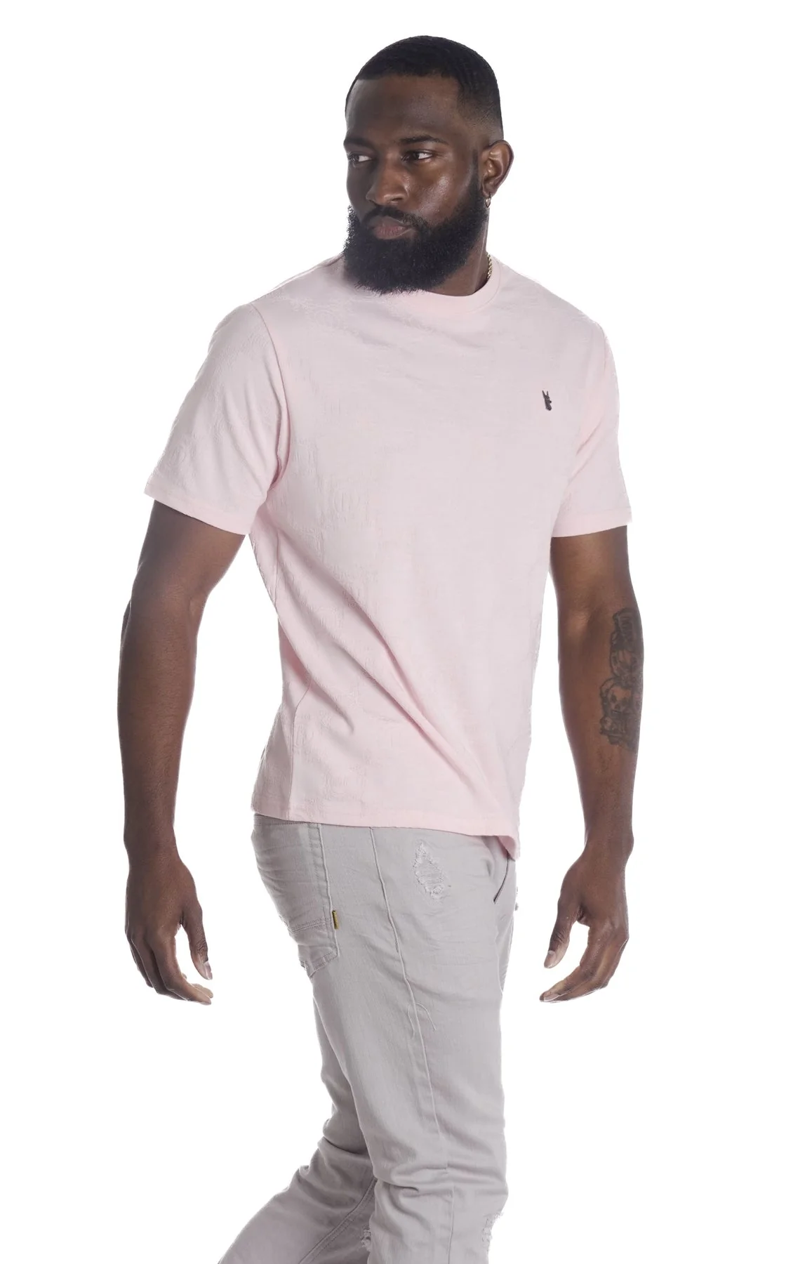 M335 Makobi Caspar Embossed Tee - Image 45