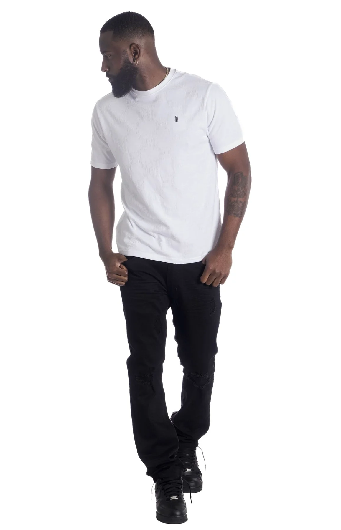 M335 Makobi Caspar Embossed Tee - Image 51