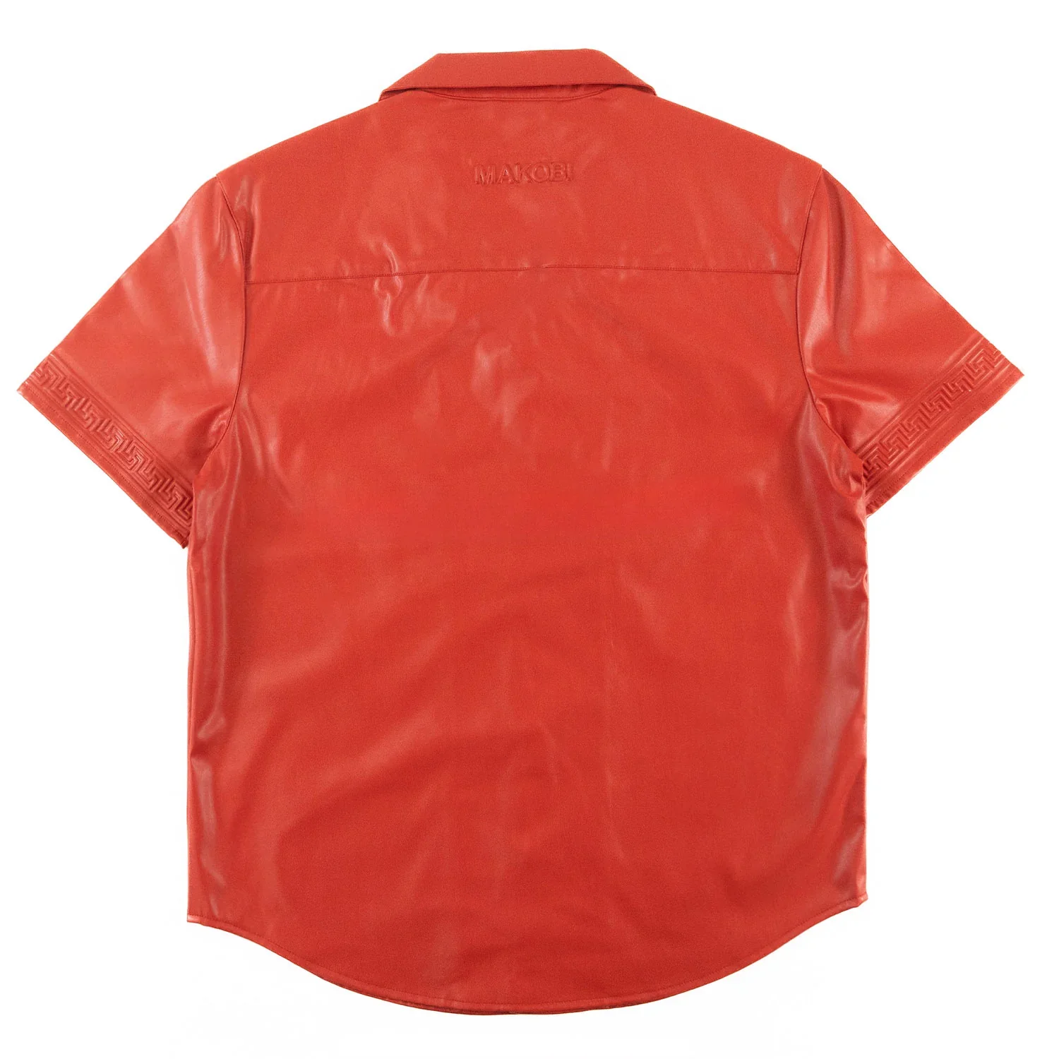 MAKOBI Bellucci Vegan Leather Shirt -(M429) - Image 4