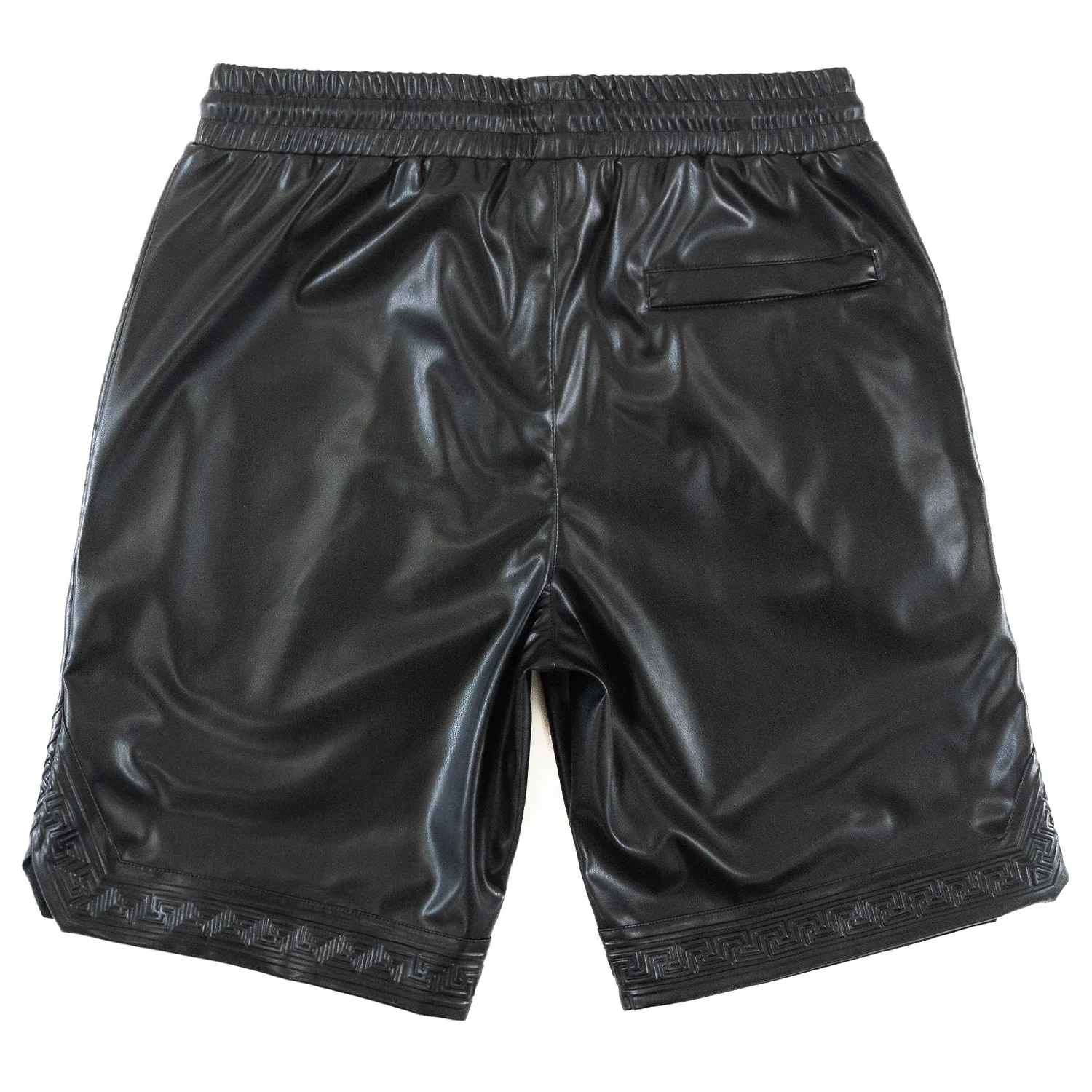 MAKOBI  Belluci Vegan Leather Shorts -(M629) - Image 5