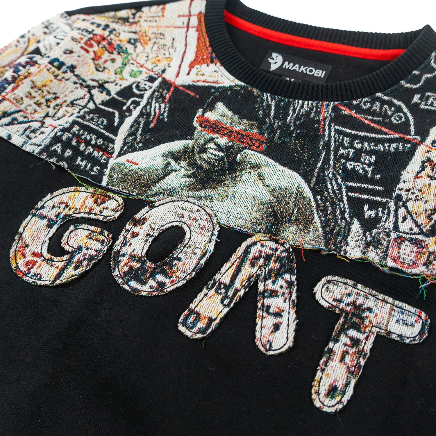 MAKOBI Mohadi Crewneck - M4314/M4314B-Black - Image 5