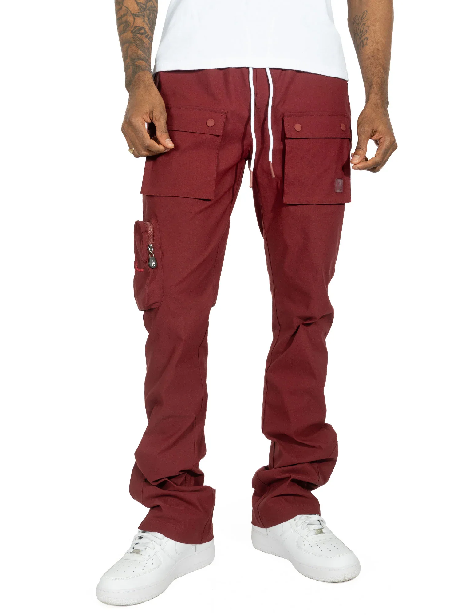MAKOBI Sartoni Nylon Stacked Pants (M1625) - Image 2