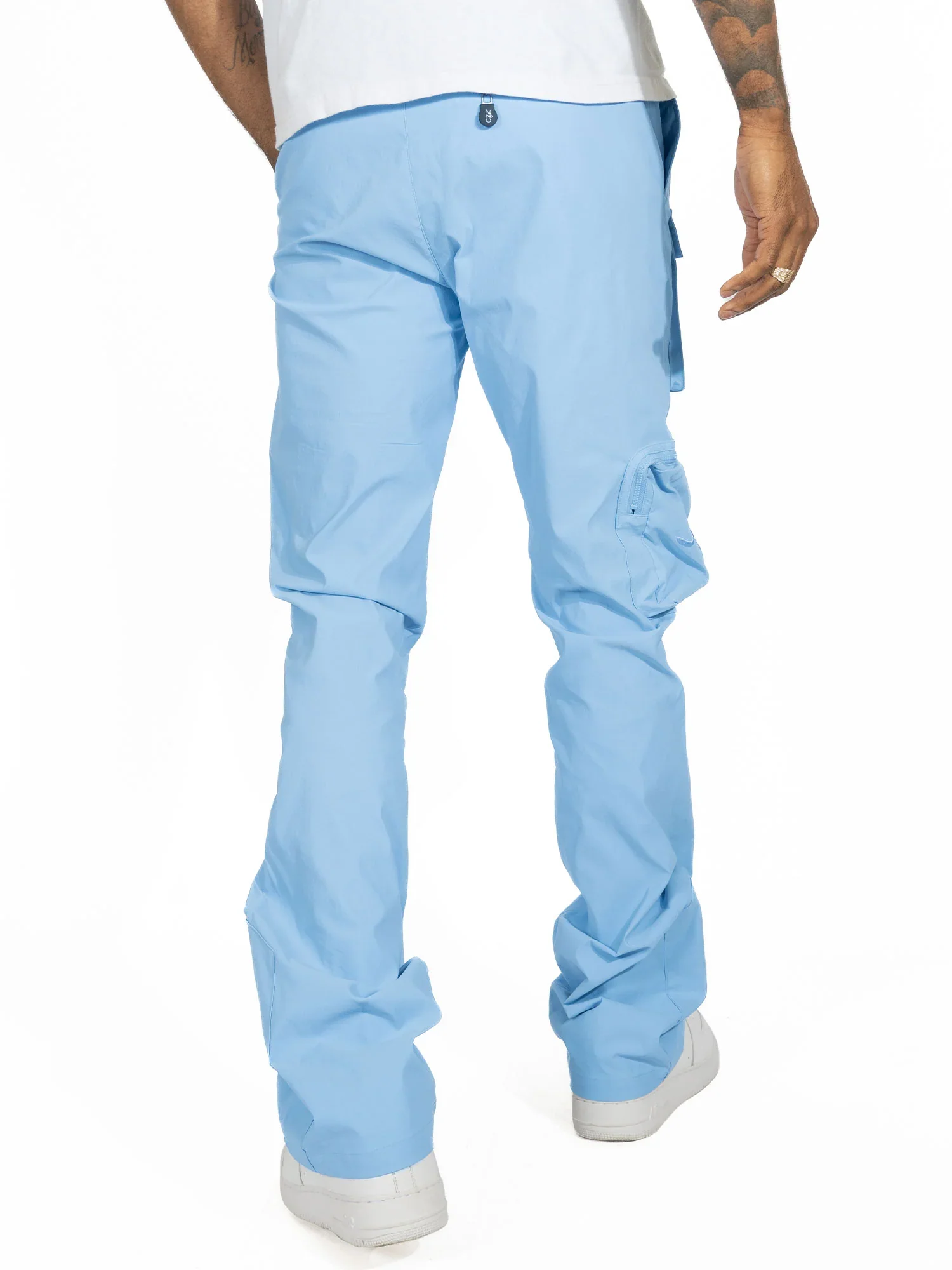 MAKOBI Sartoni Nylon Stacked Pants (M1625) - Image 9