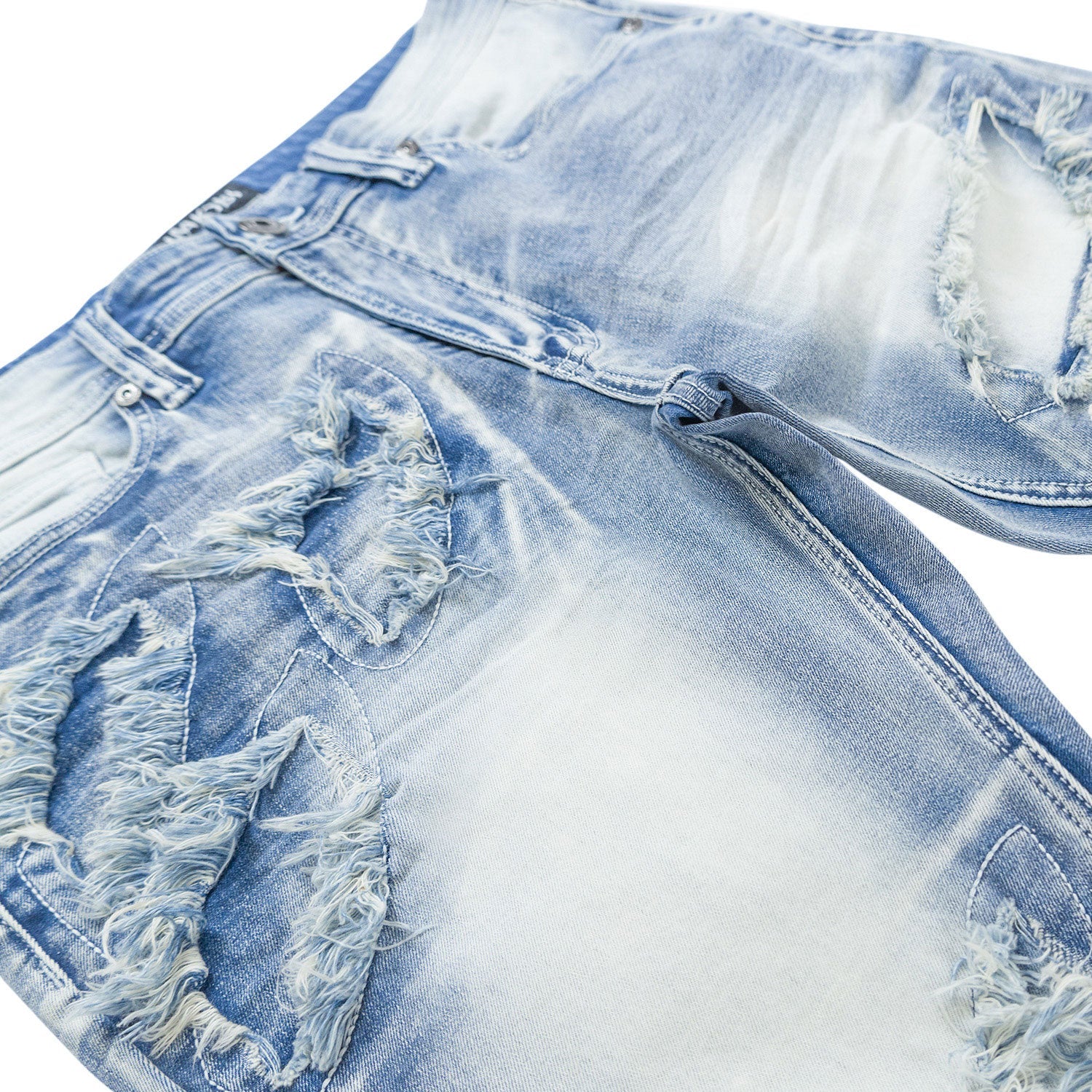 MAKOBI Sorrento Jeans - Light Wash - M1922 - Image 2