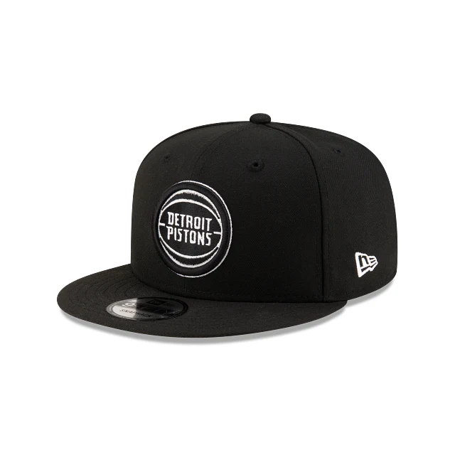 NEW ERA NBA BASIC 950 BLACK WHITE DETPIS