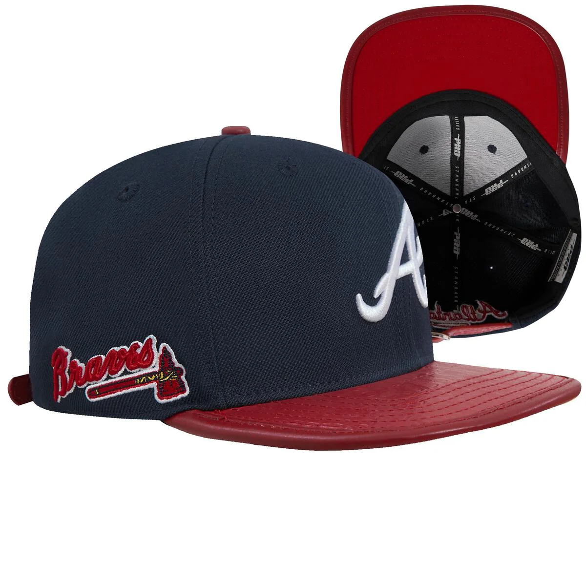 Pro Standard - Atlanta Braves Logo Gator Strapback Hat