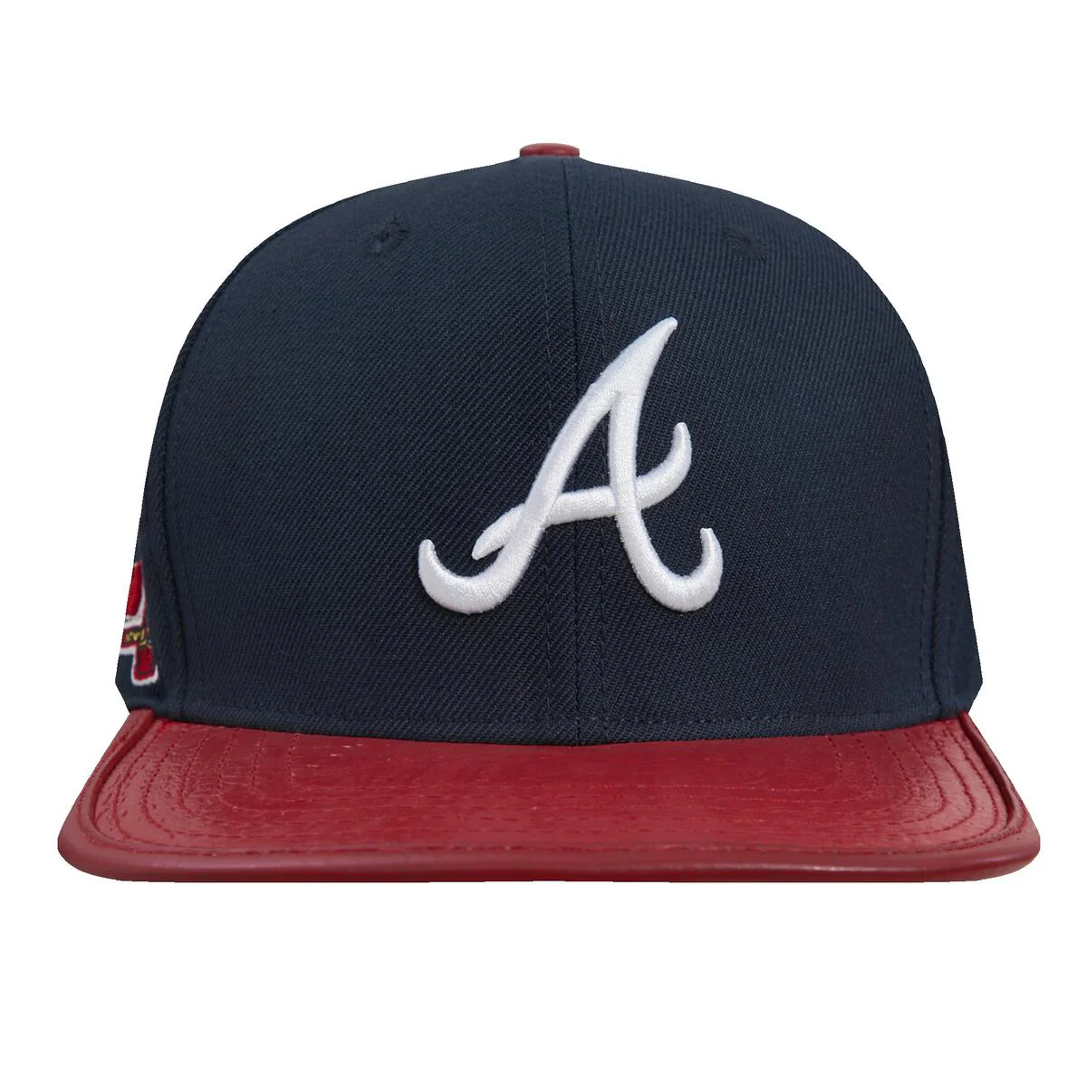 Pro Standard - Atlanta Braves Logo Gator Strapback Hat - Image 2