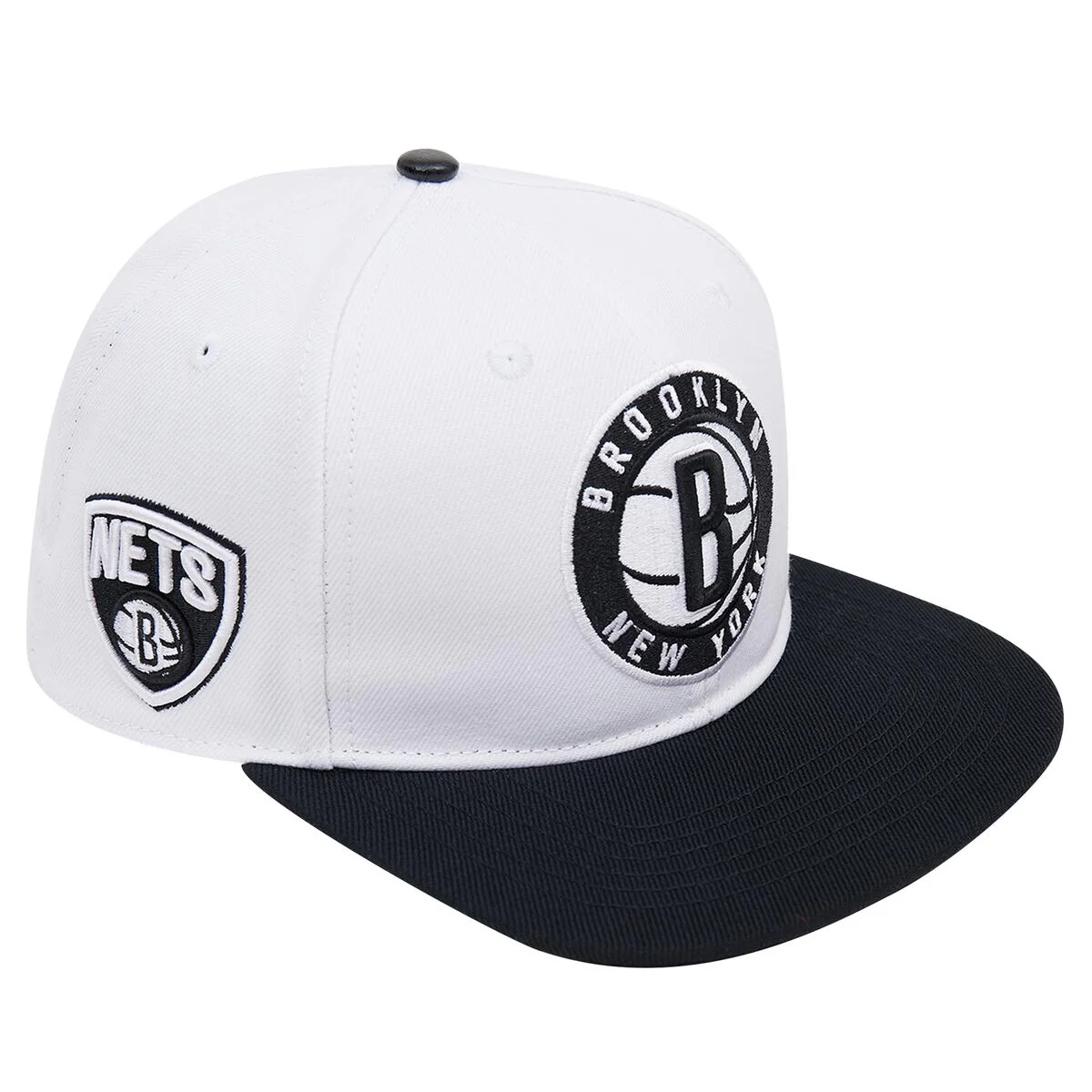 Pro Standard - Brooklyn Nets Logo Snapback Hat - Image 3