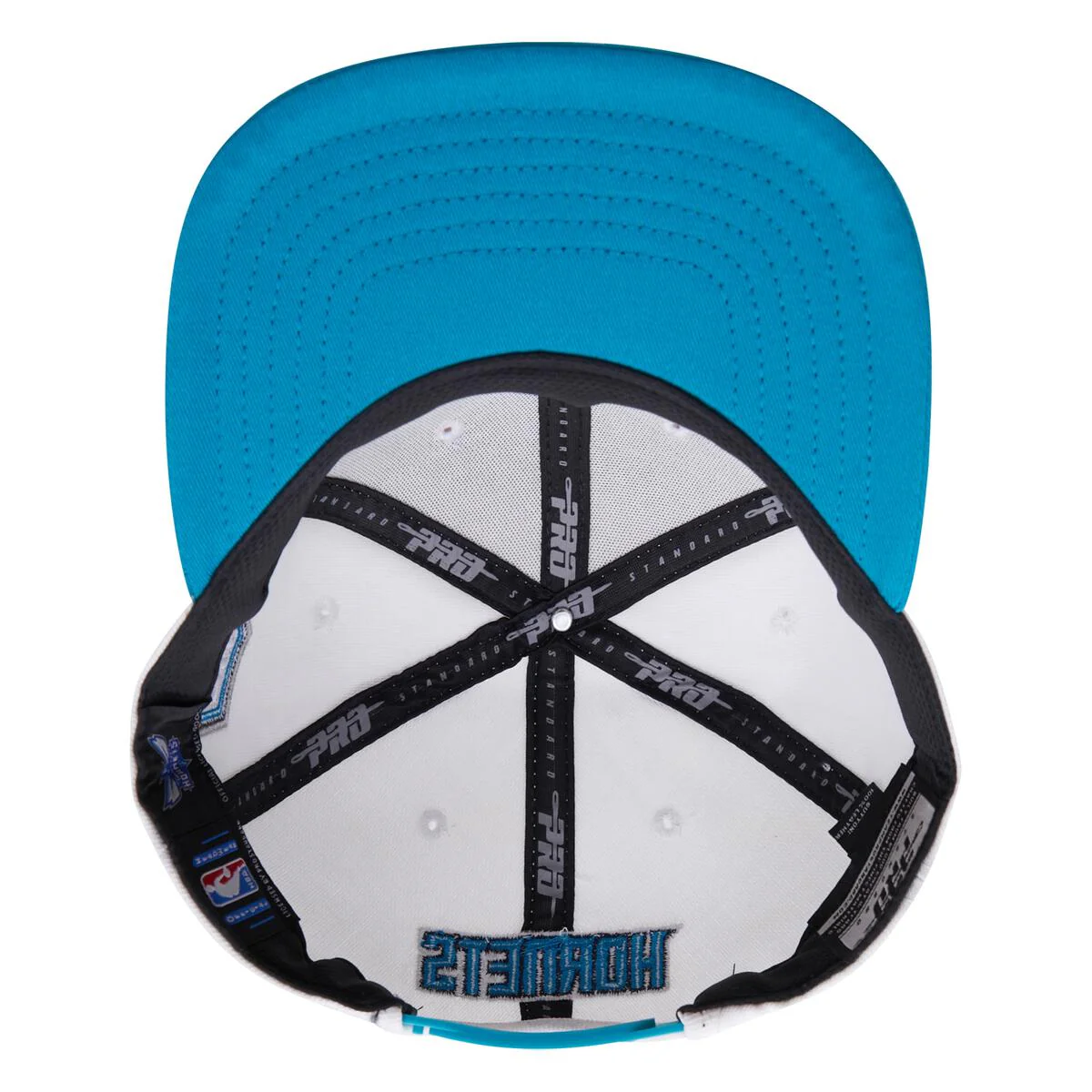 Pro Standard - Charlotte Hornets Logo Snapback Hat - Image 7