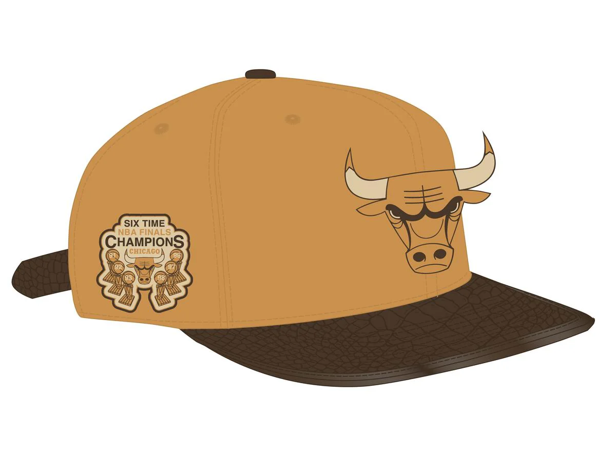 Pro Standard - Chicago Bulls Gator Visor Strapback Hat - Image 13