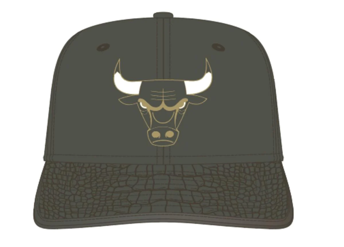 Pro Standard - Chicago Bulls Gator Visor Strapback Hat - Image 20