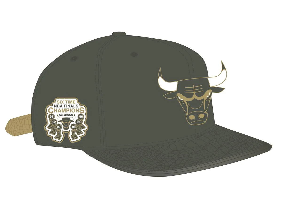 Pro Standard - Chicago Bulls Gator Visor Strapback Hat - Image 22