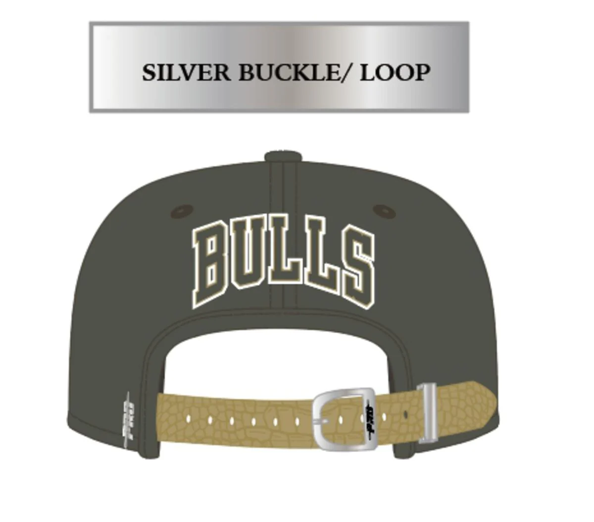 Pro Standard - Chicago Bulls Gator Visor Strapback Hat - Image 25