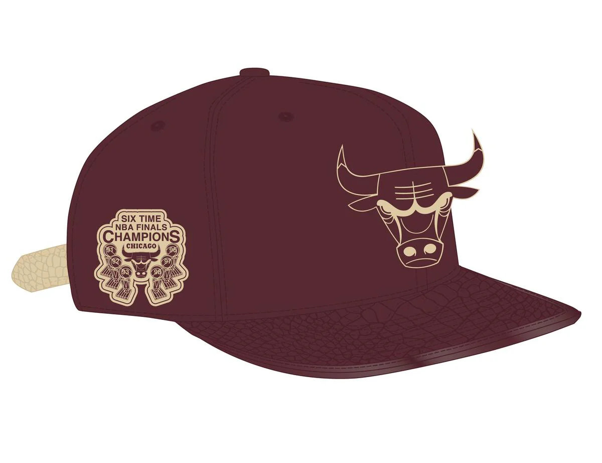 Pro Standard - Chicago Bulls Gator Visor Strapback Hat - Image 29