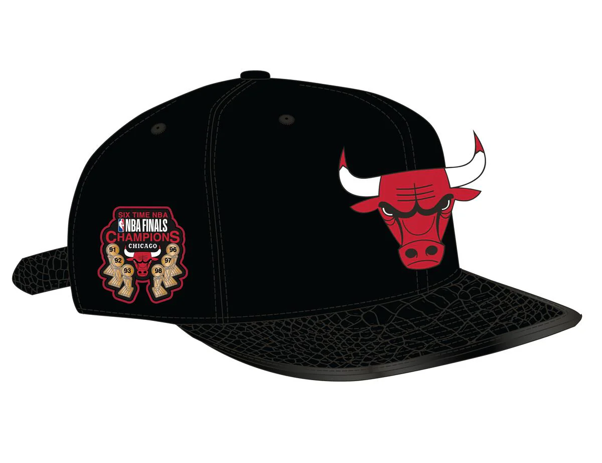 Pro Standard - Chicago Bulls Logo Gator Visor Strapback Hat - Image 10