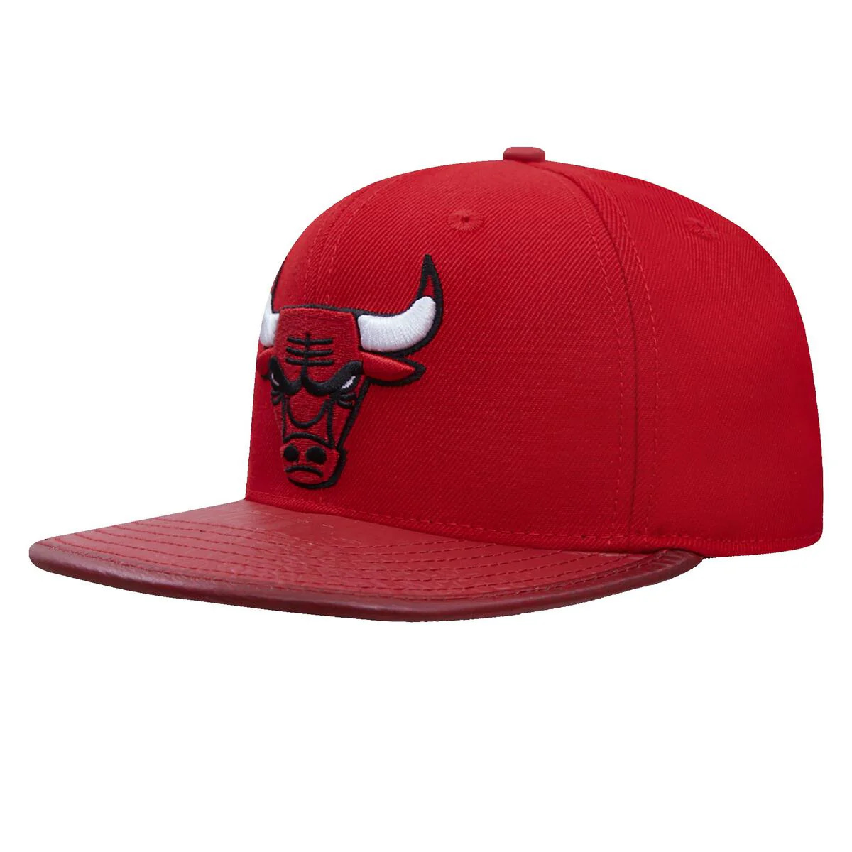 Pro Standard - Chicago Bulls Logo Gator Visor Strapback Hat - Image 4