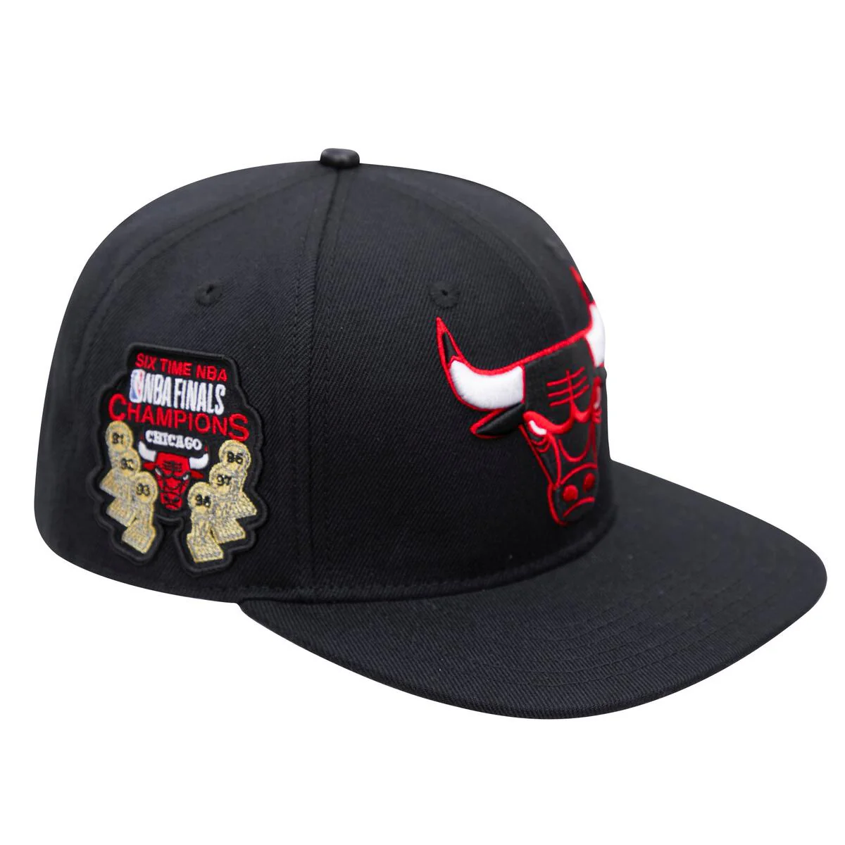 Pro Standard - Chicago Bulls Logo Snapback Hat - Image 6