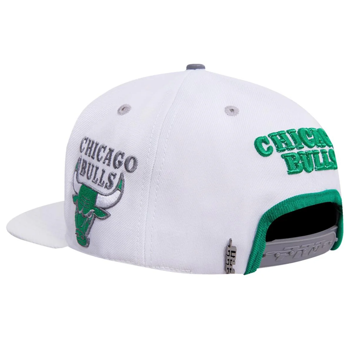 Pro Standard - Chicago Bulls Two Tone Leather Brim Snapback Hat - Image 13