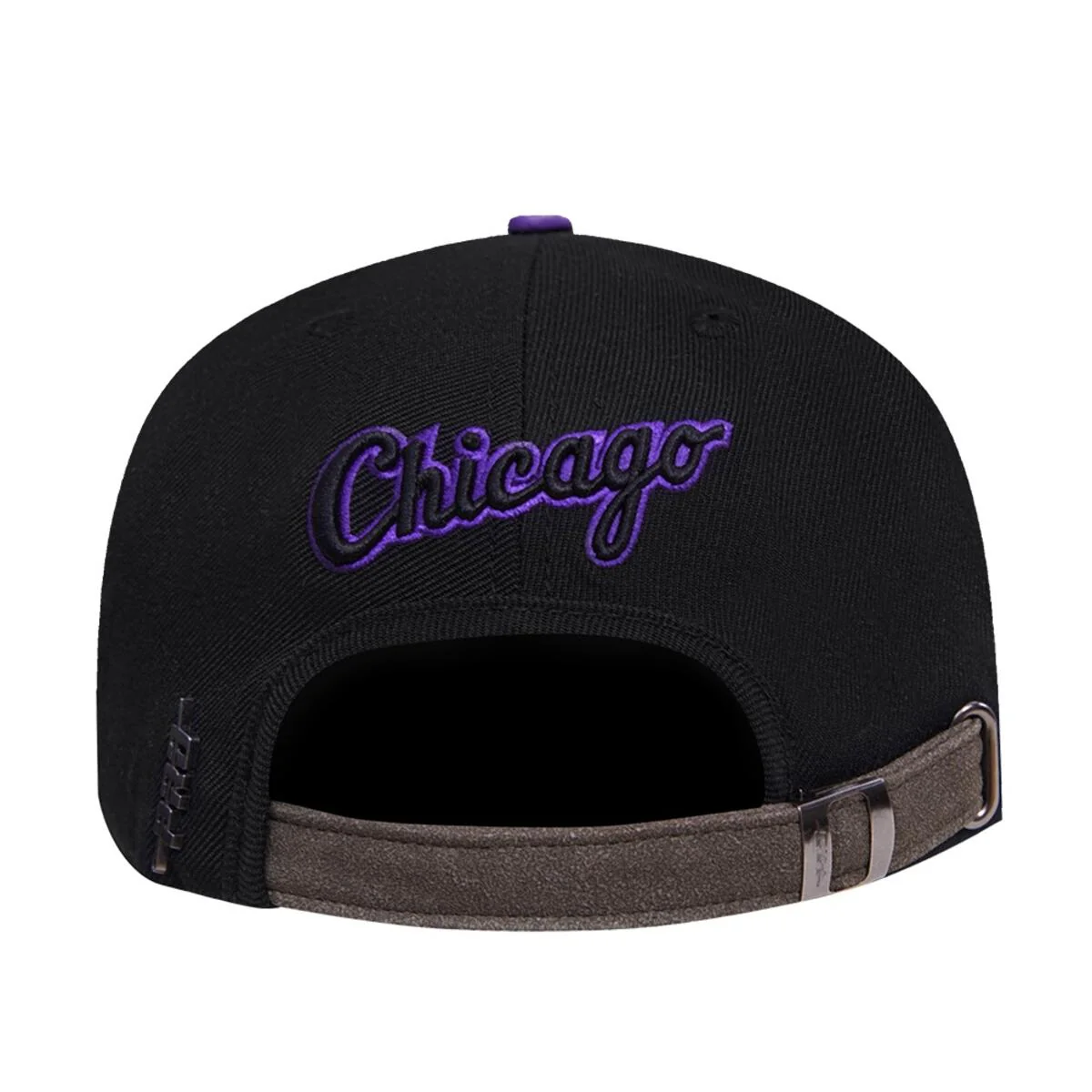 Pro Standard - Chicago White Sox Two Tone Leather Brim Snapback Hat - Image 6