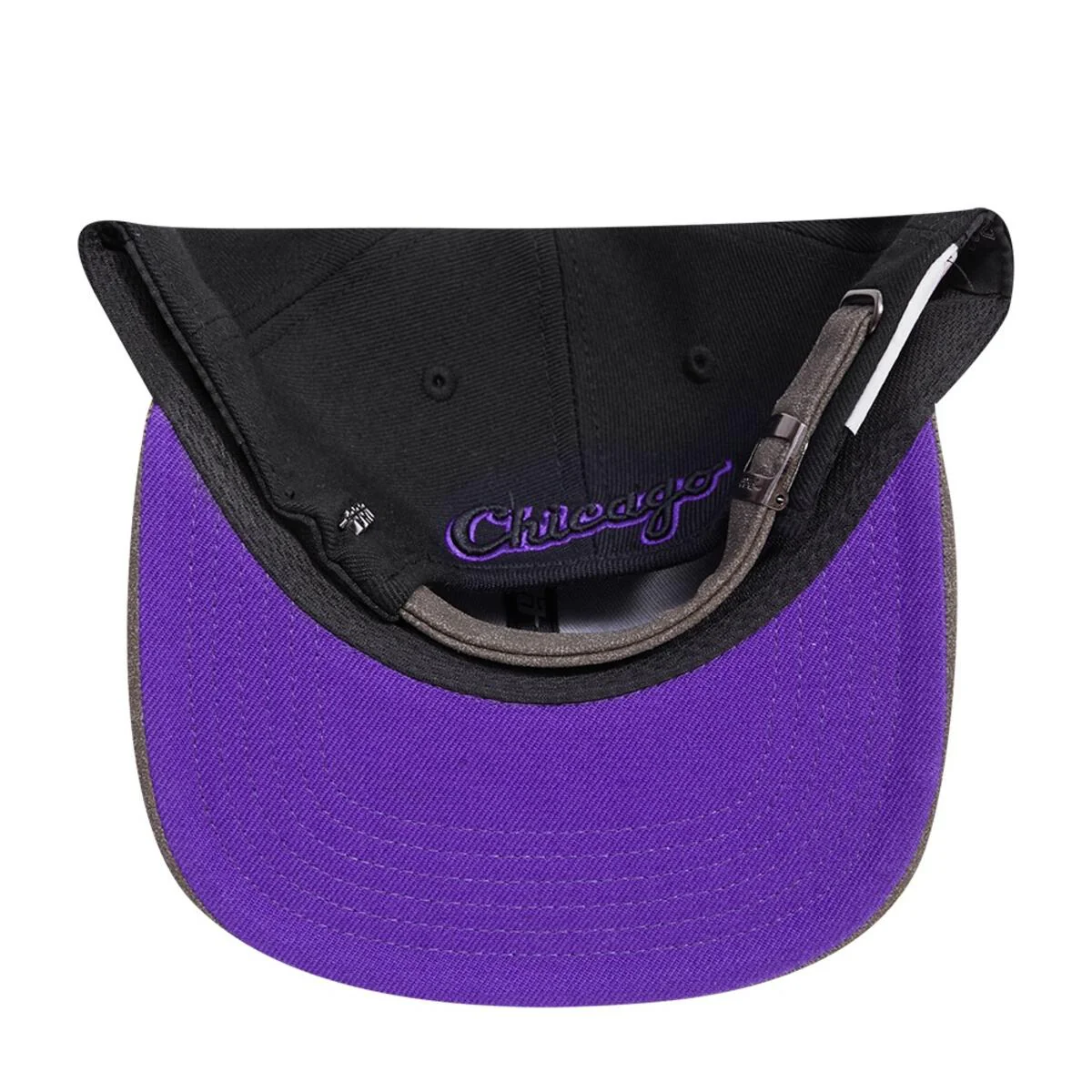Pro Standard - Chicago White Sox Two Tone Leather Brim Snapback Hat - Image 8