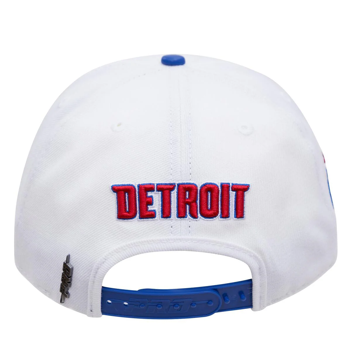Pro Standard - Detroit Pistons Logo Snapback Hat - Image 4