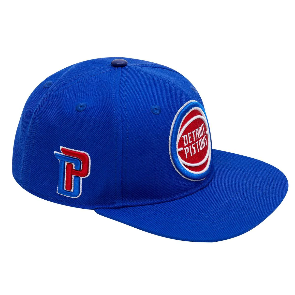 Pro Standard - Detroit Pistons Logo Snapback Hat - Image 6