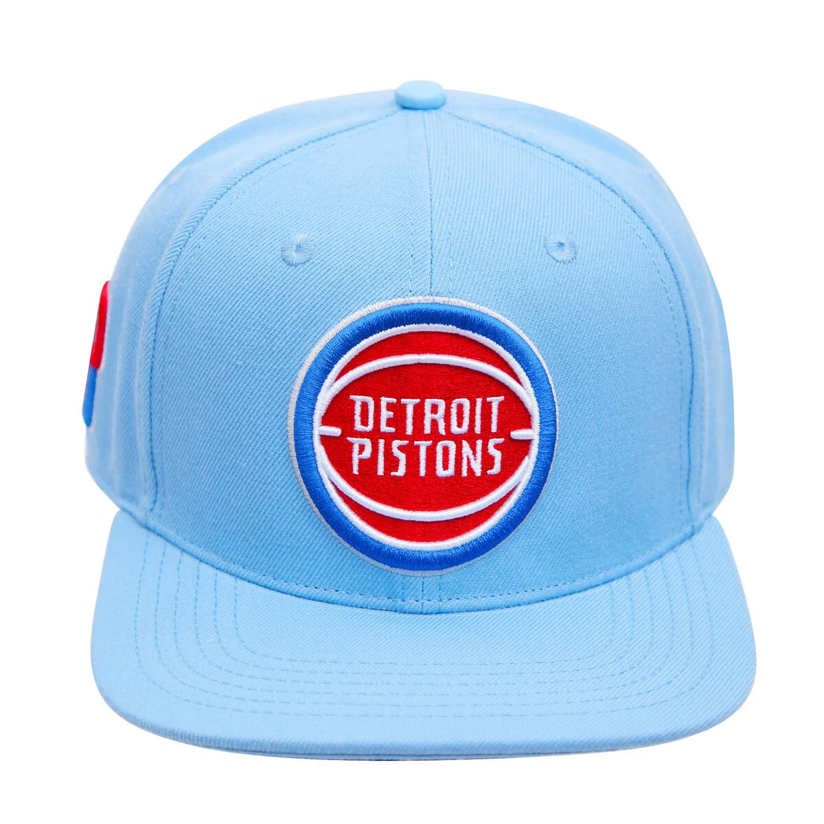 Pro Standard - Detroit Pistons Logo Snapback Hat - Image 9