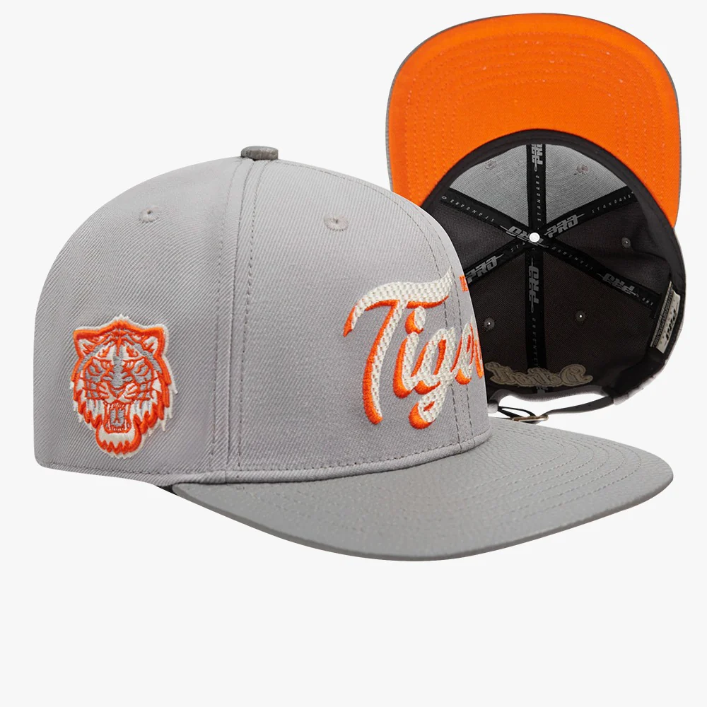 PRO STANDARD DETROIT TIGERS LEGACY STRAPBACK, GRAY