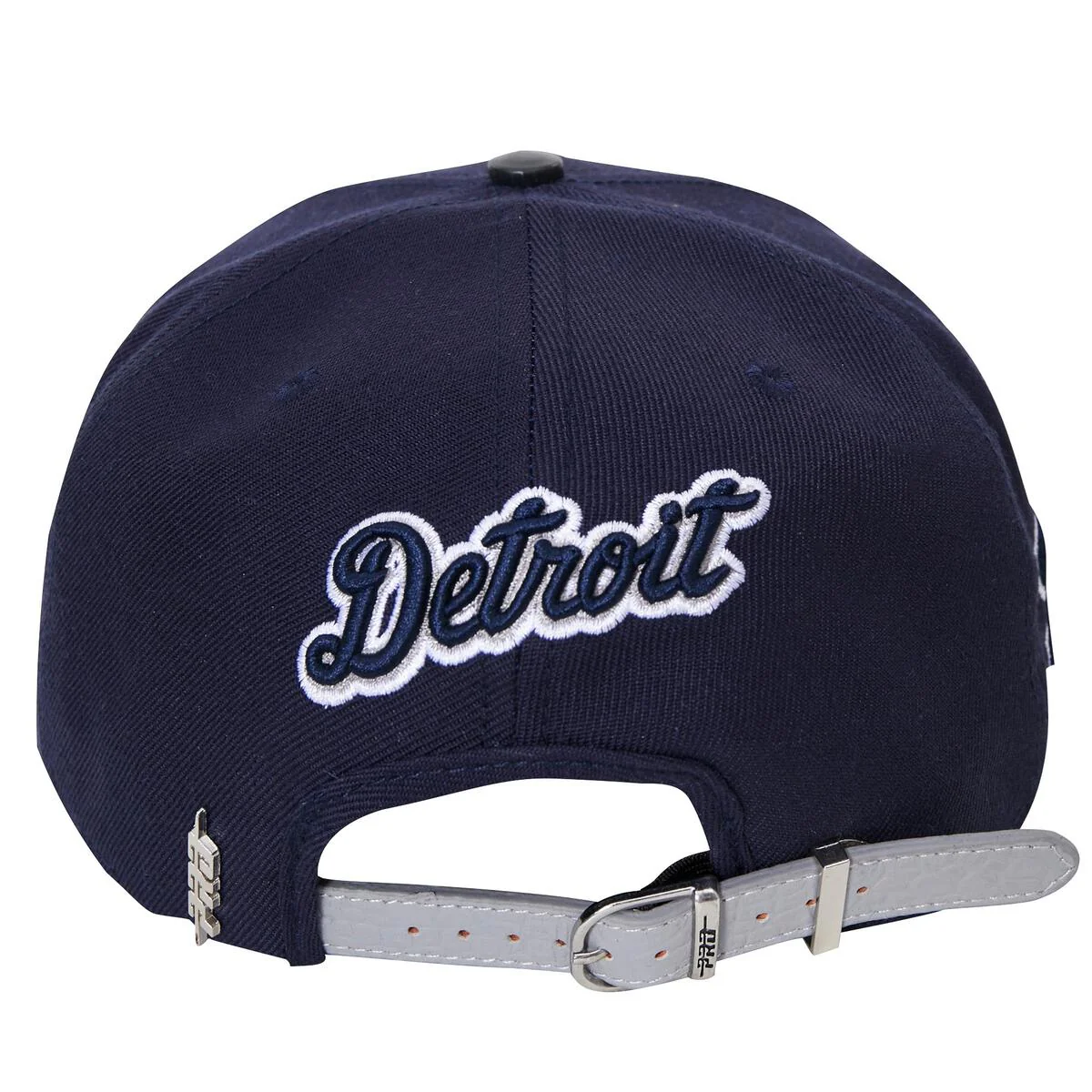 Pro Standard - Detroit Tigers Logo Double Outline Gator Visor Strapback Hat - Image 15