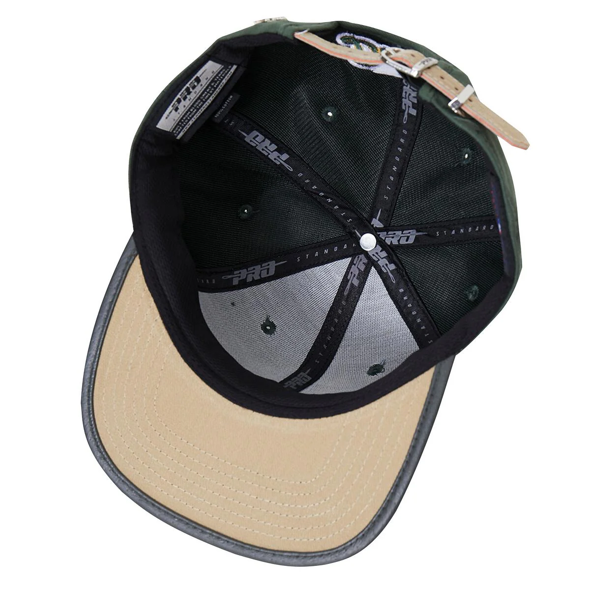 Pro Standard - Detroit Tigers Logo Double Outline Gator Visor Strapback Hat - Image 8