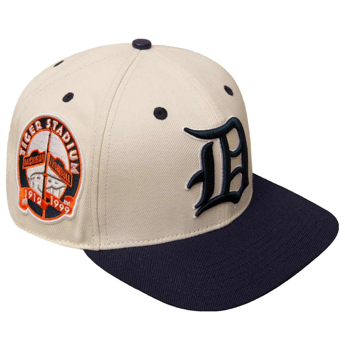 Pro Standard - Detroit Tigers Retro Classic Primary Logo Wool Snapback Hat - Image 3