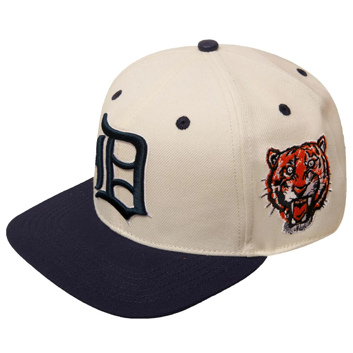 Pro Standard - Detroit Tigers Retro Classic Primary Logo Wool Snapback Hat - Image 4