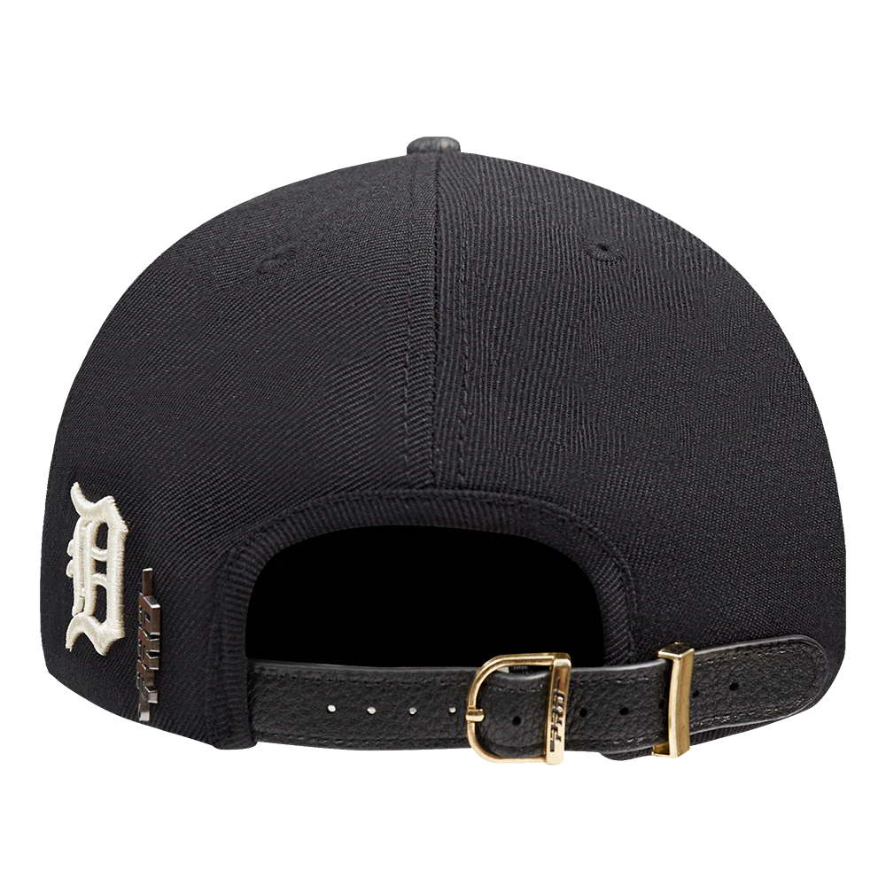 PRO STANDARD DETROIT TIGERS STACKED STRIPE PINCH FRONT STRAPBACK - Image 4
