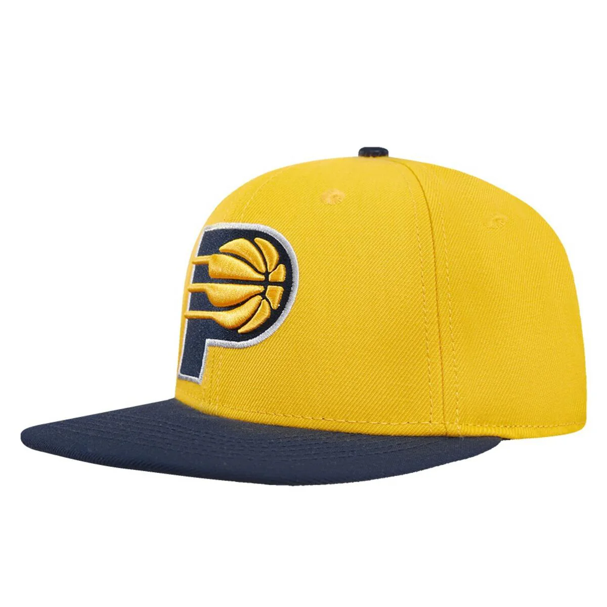 Pro Standard - Indiana Pacers Logo Snapback Hat - Image 4