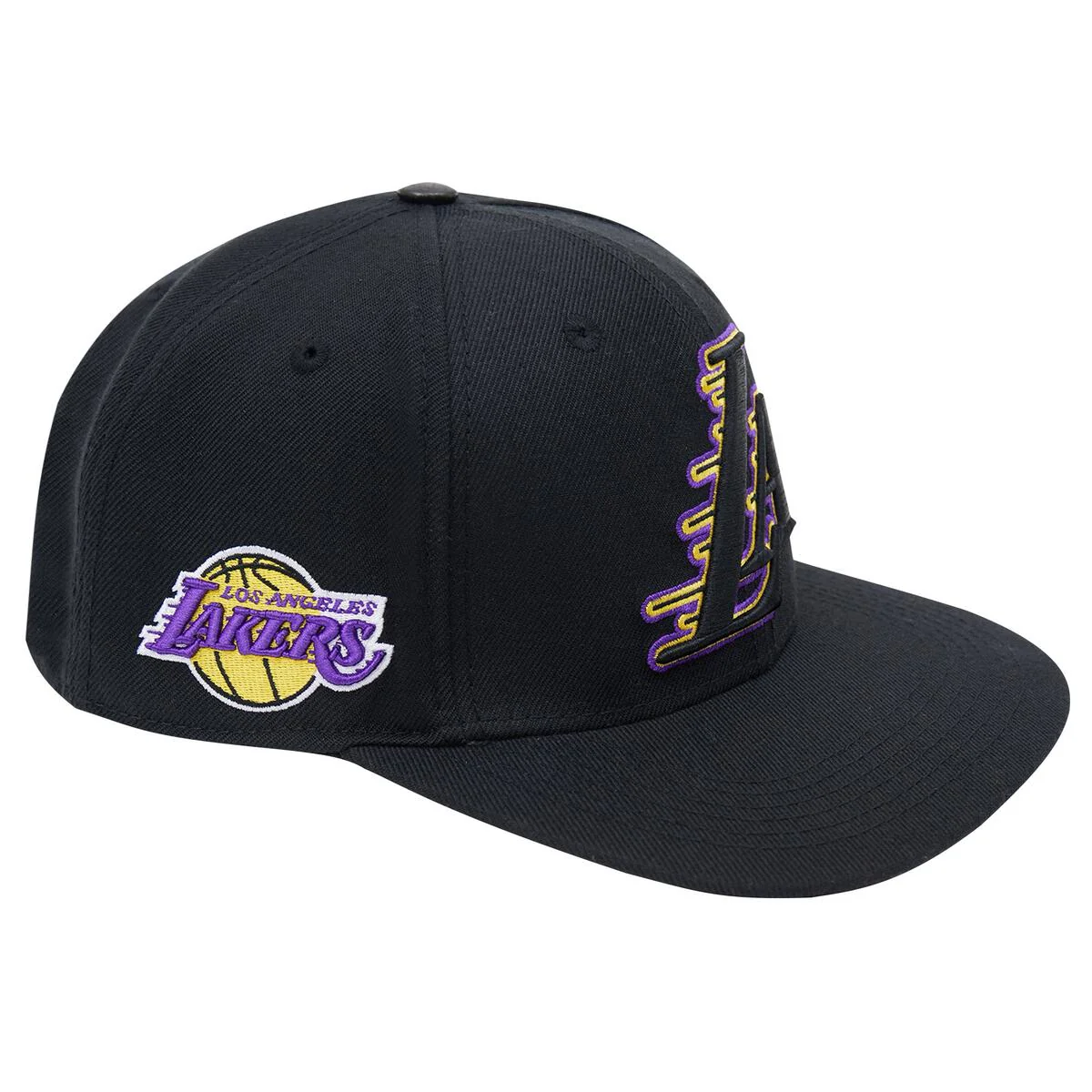 Pro Standard - Los Angeles Lakers LA Logo Snapback Hat - Image 10