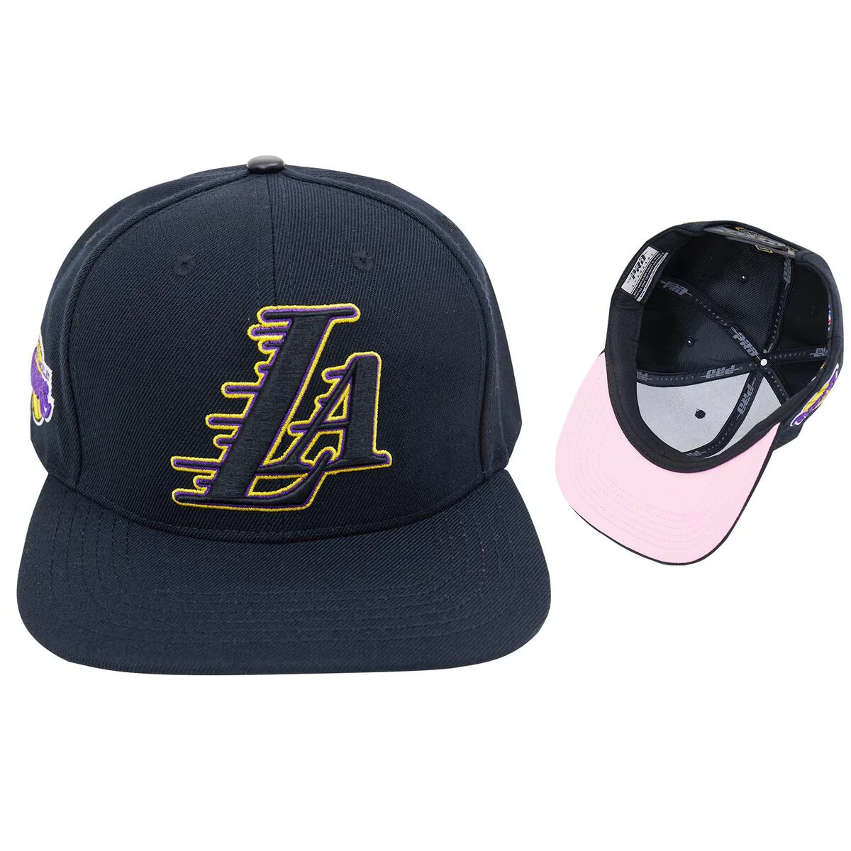 Pro Standard - Los Angeles Lakers LA Logo Snapback Hat - Image 17