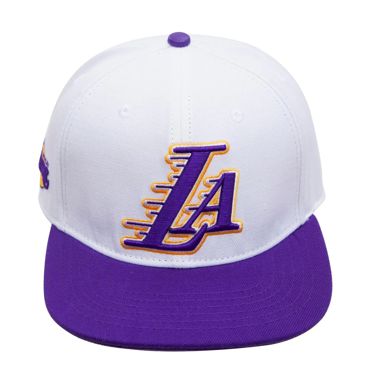 Pro Standard - Los Angeles Lakers LA Logo Snapback Hat - Image 5
