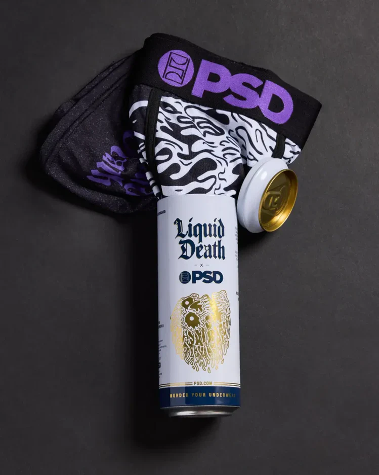 PSD Underwear LIQUID DEATH- CAN