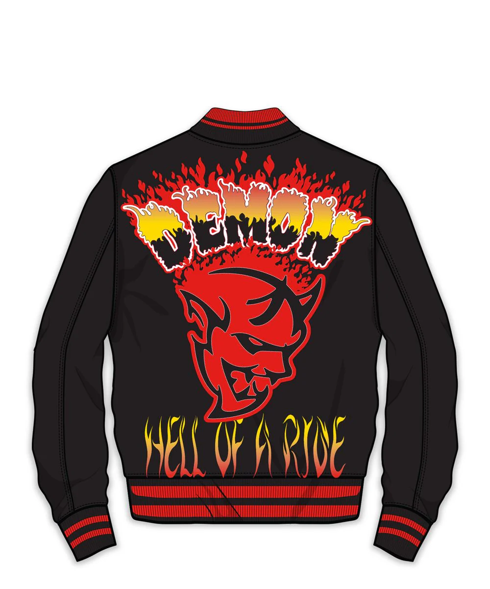 Reason Dodge Demon Varsity Jacket (DGER5-002) - Image 2