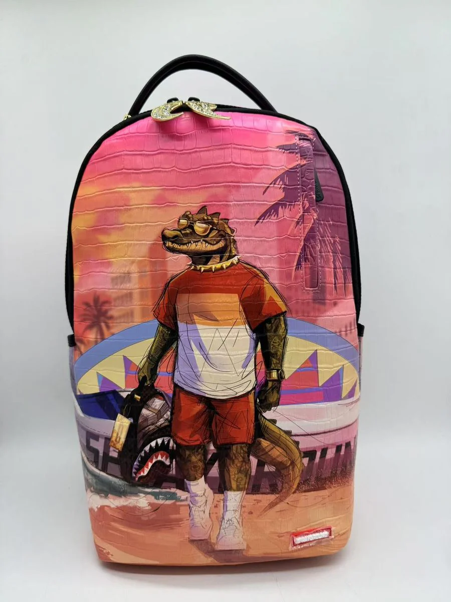 SprayGround NILE TOOTH BEACHFRONT DLXSV BACKPACK (B7763) - Image 2